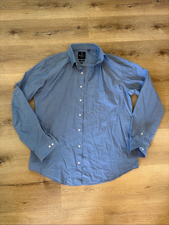 Ben Sherman Other - Men's Blue Button-Down Dress Shirt